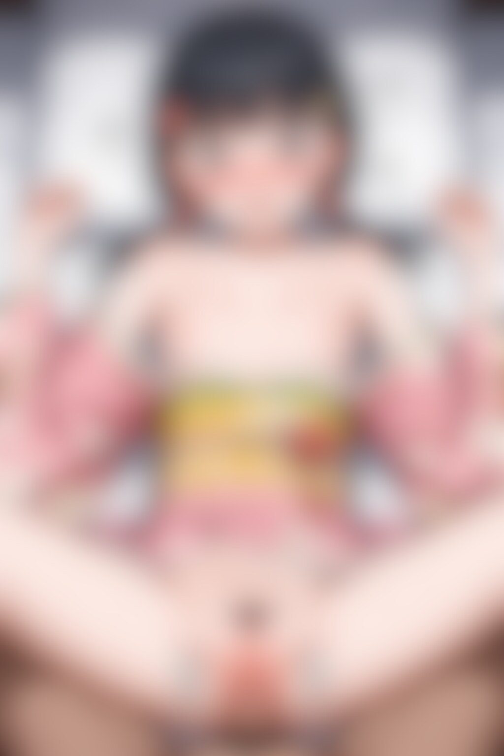 振袖姿の次女ちゃん🌕✨を無理やり……💞✨