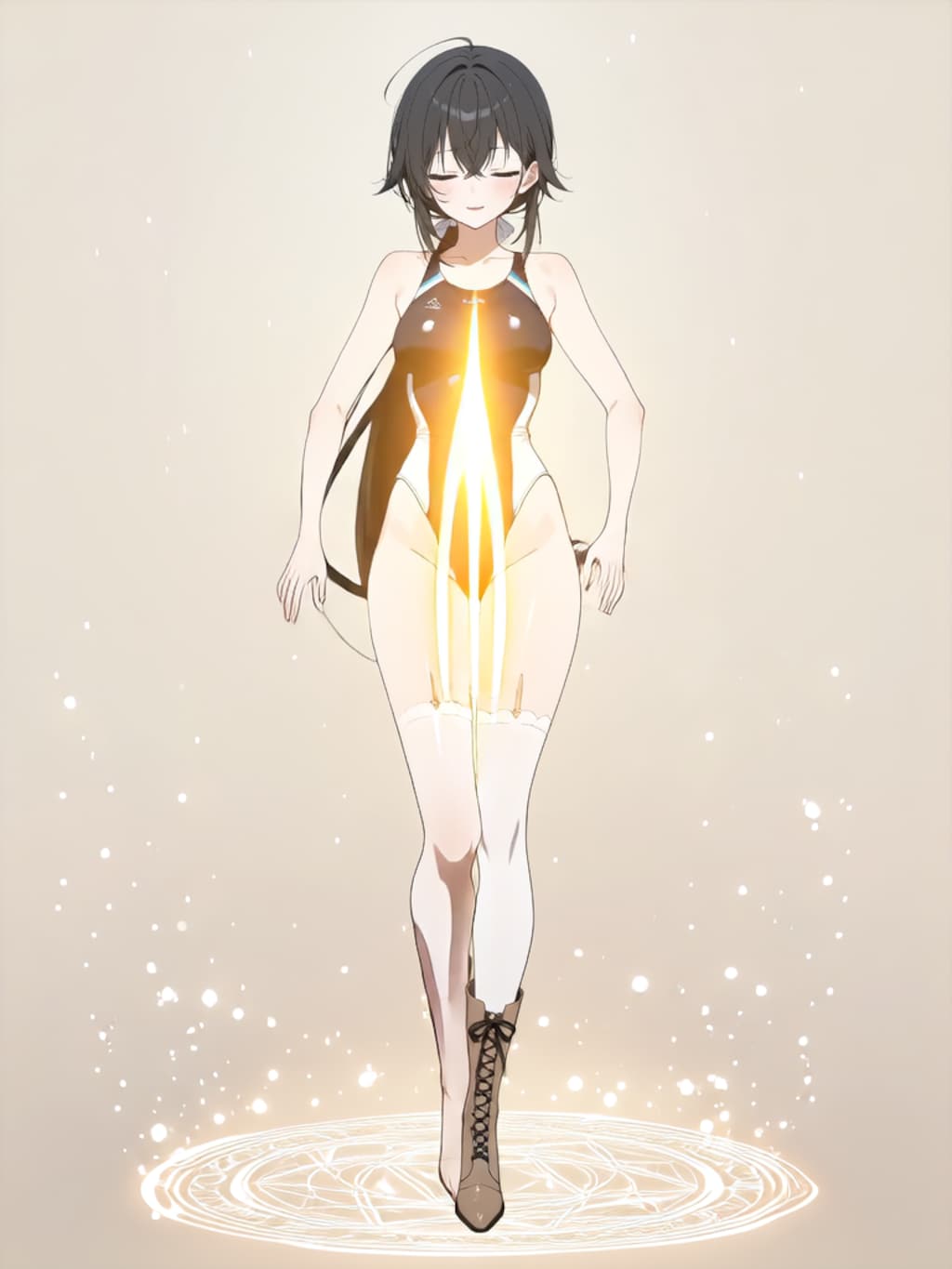 【お誕生日FA】変身、魔法少女 ミズキ【パラパライラスト】