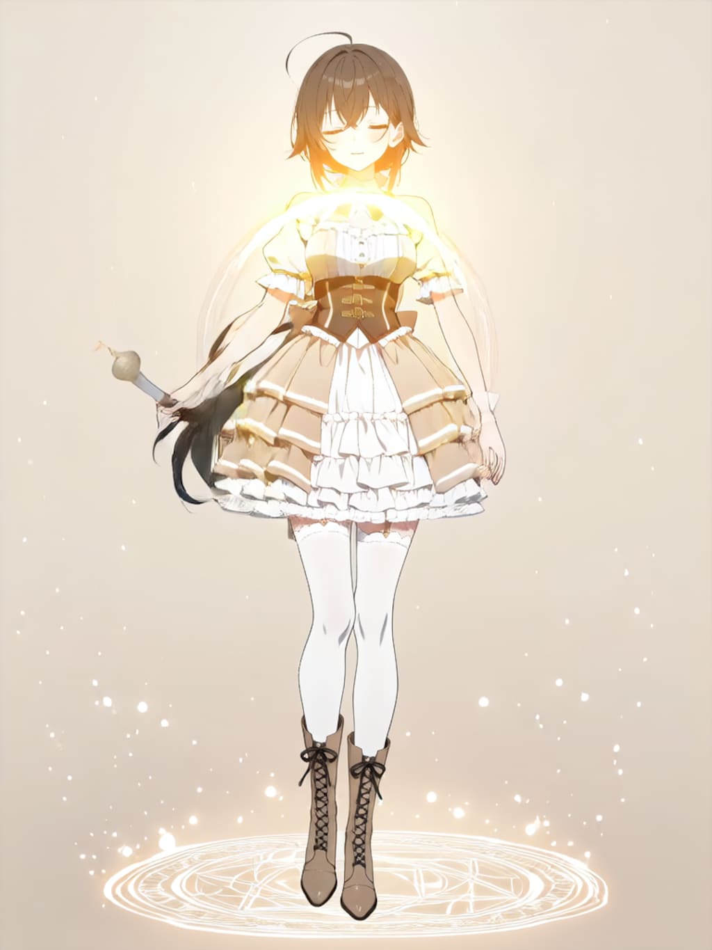 【お誕生日FA】変身、魔法少女 ミズキ【パラパライラスト】