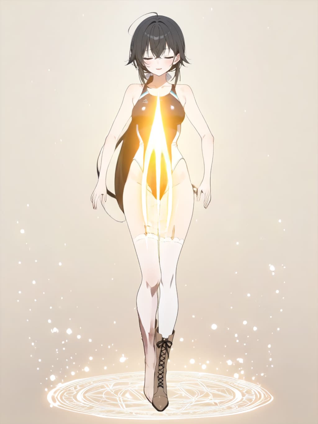 【お誕生日FA】変身、魔法少女 ミズキ【パラパライラスト】