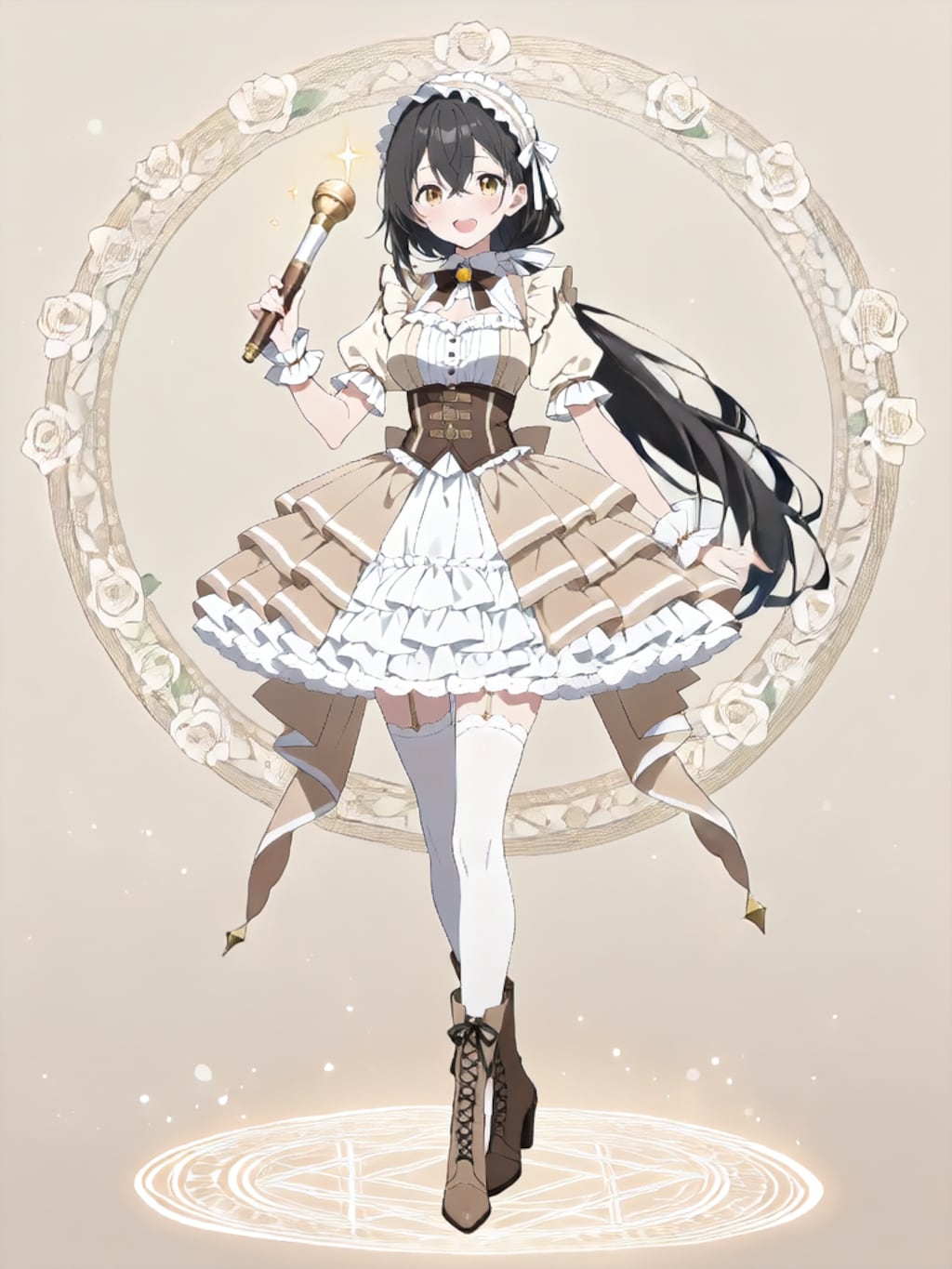 【お誕生日FA】変身、魔法少女 ミズキ【パラパライラスト】