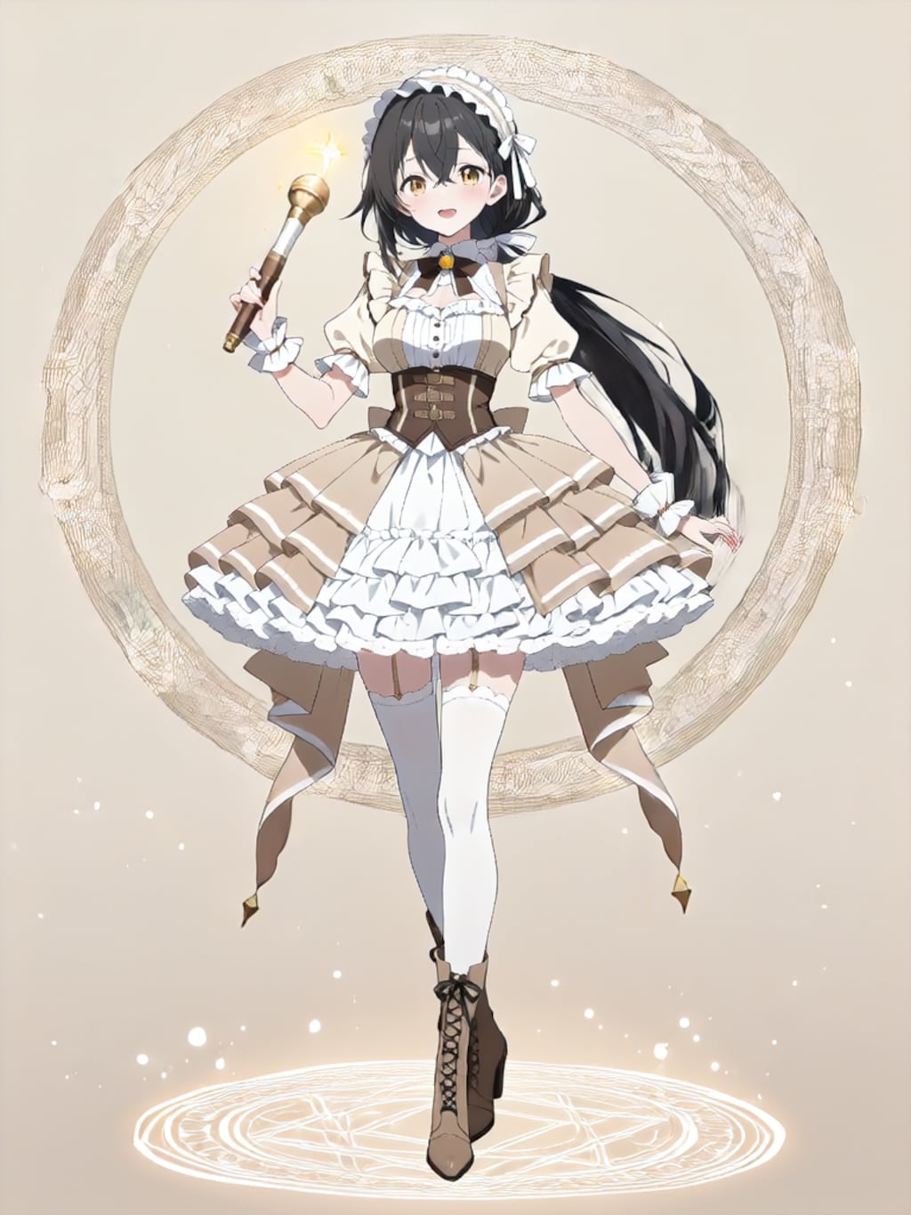 【お誕生日FA】変身、魔法少女 ミズキ【パラパライラスト】