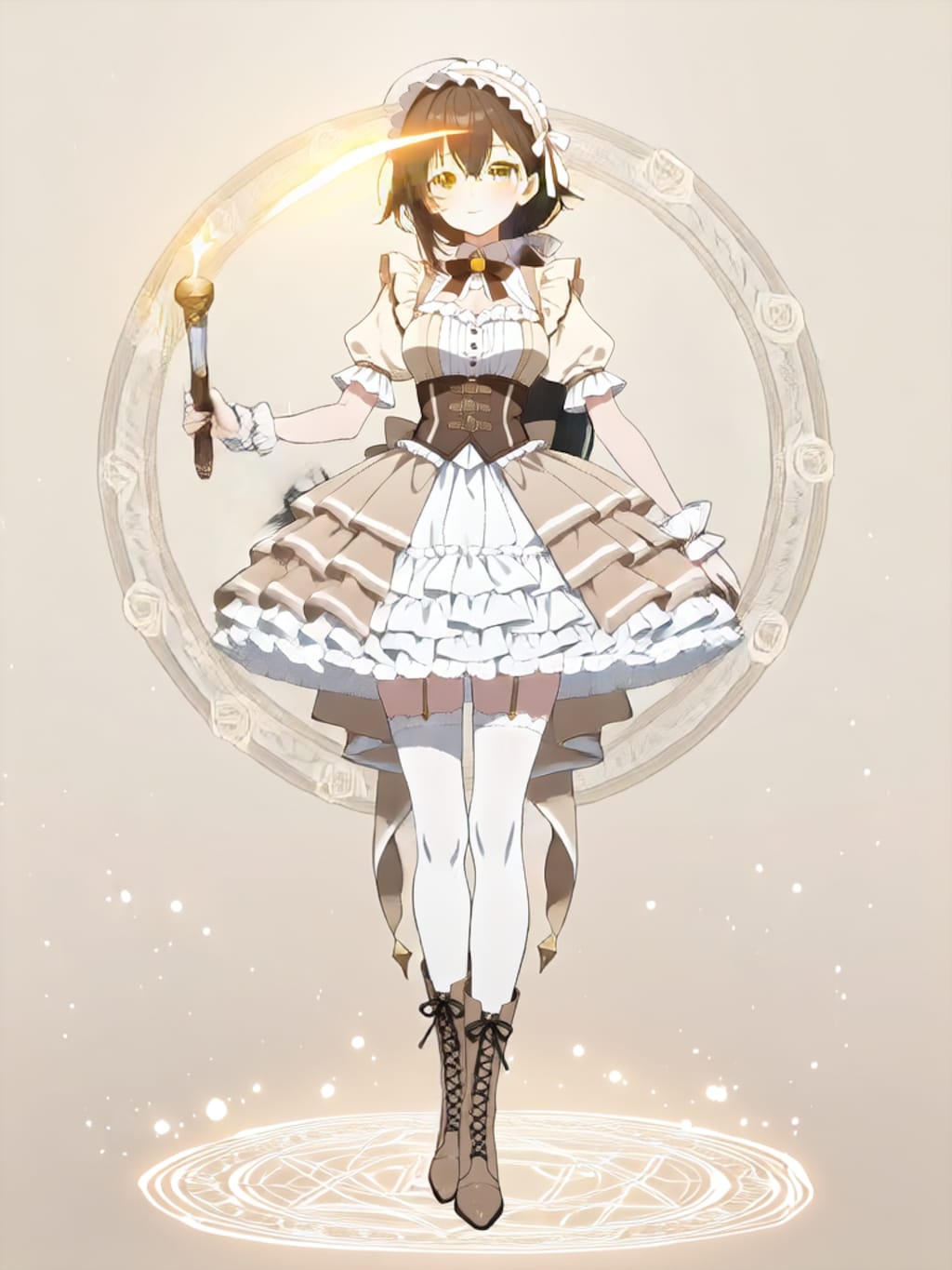 【お誕生日FA】変身、魔法少女 ミズキ【パラパライラスト】