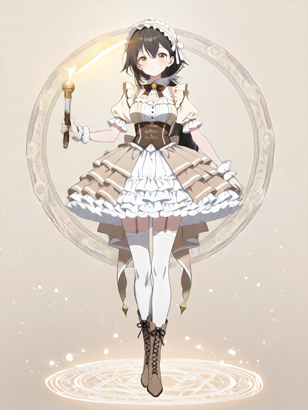 【お誕生日FA】変身、魔法少女 ミズキ【パラパライラスト】