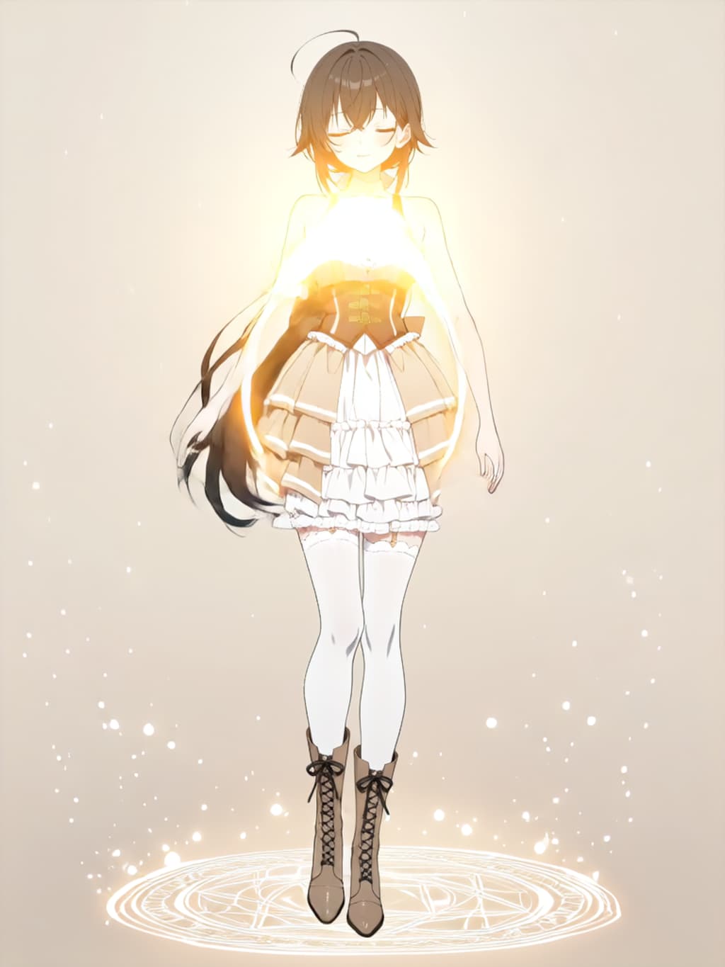 【お誕生日FA】変身、魔法少女 ミズキ【パラパライラスト】