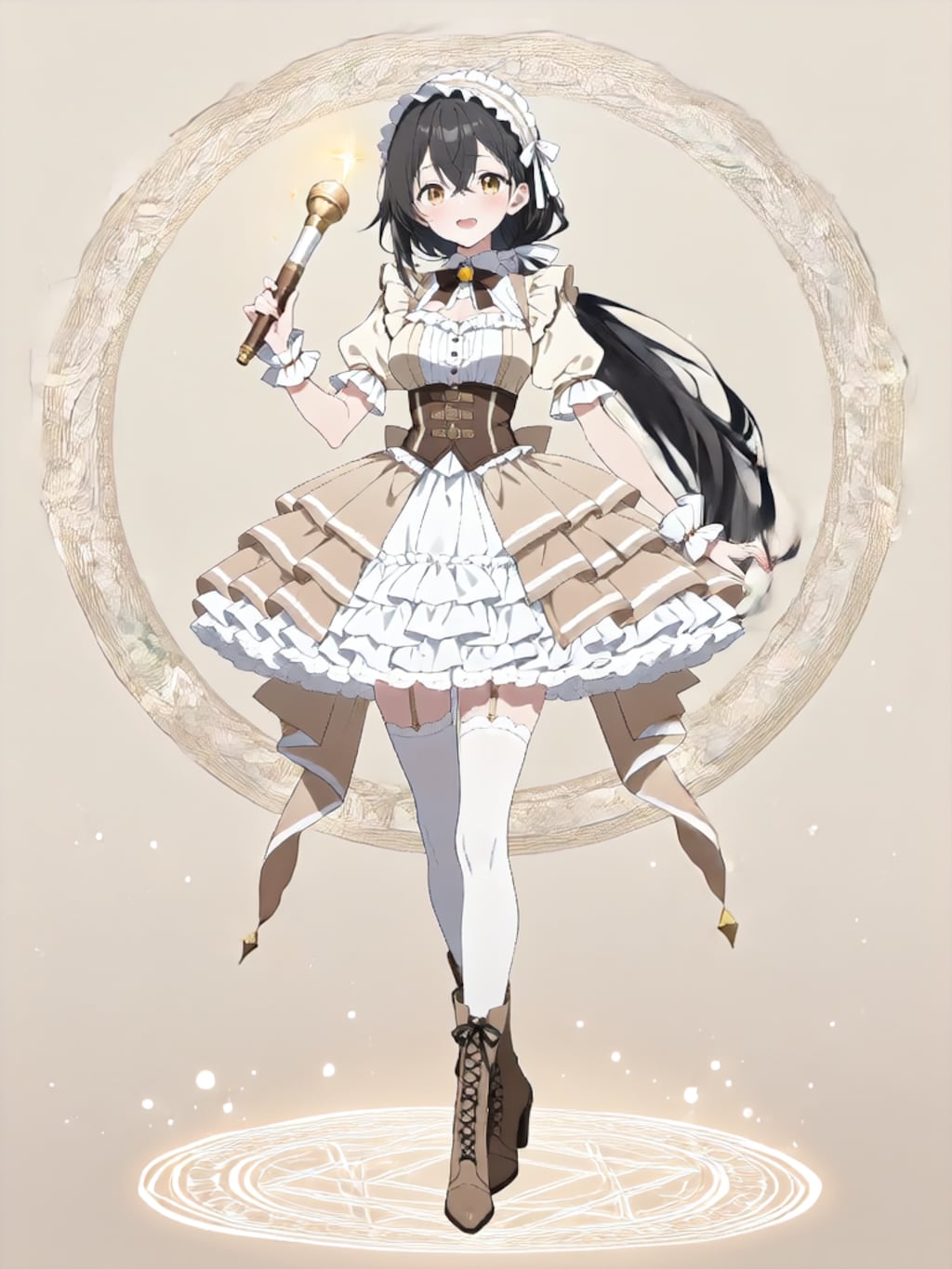 【お誕生日FA】変身、魔法少女 ミズキ【パラパライラスト】