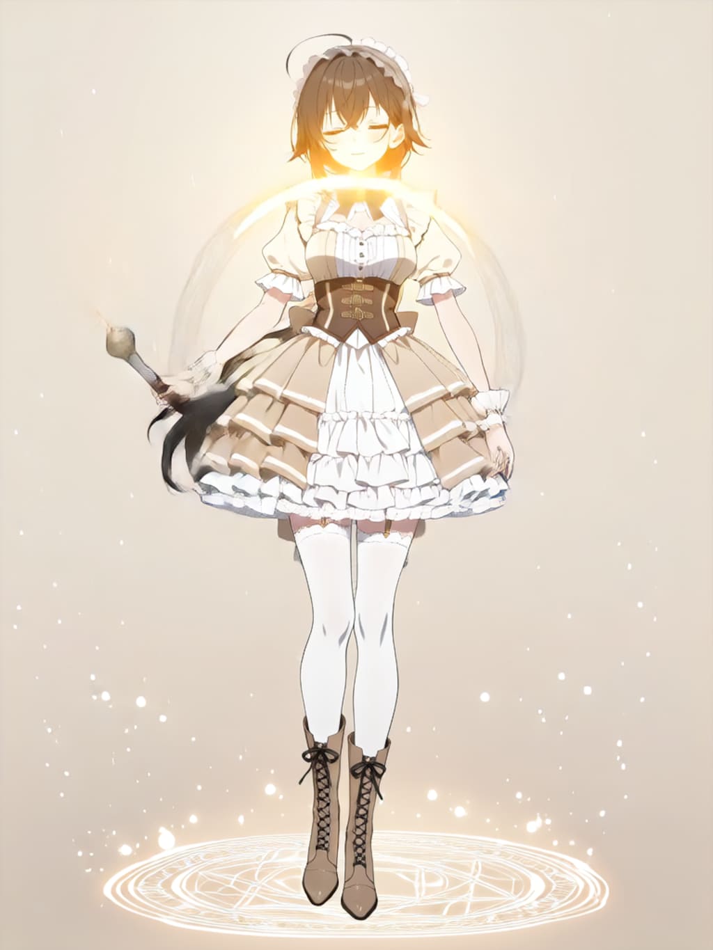 【お誕生日FA】変身、魔法少女 ミズキ【パラパライラスト】