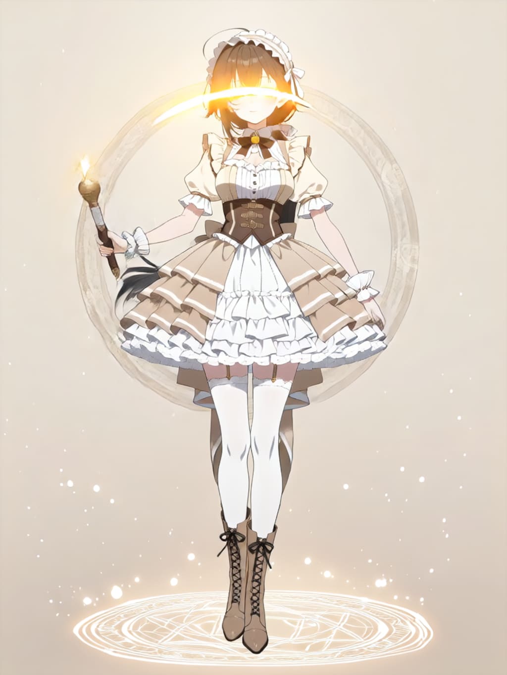 【お誕生日FA】変身、魔法少女 ミズキ【パラパライラスト】