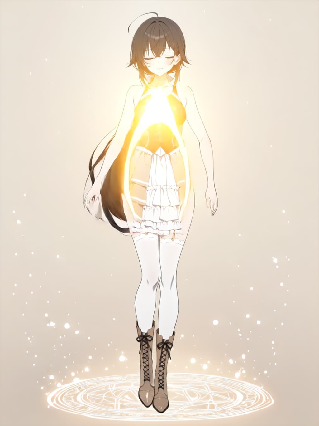 【お誕生日FA】変身、魔法少女 ミズキ【パラパライラスト】