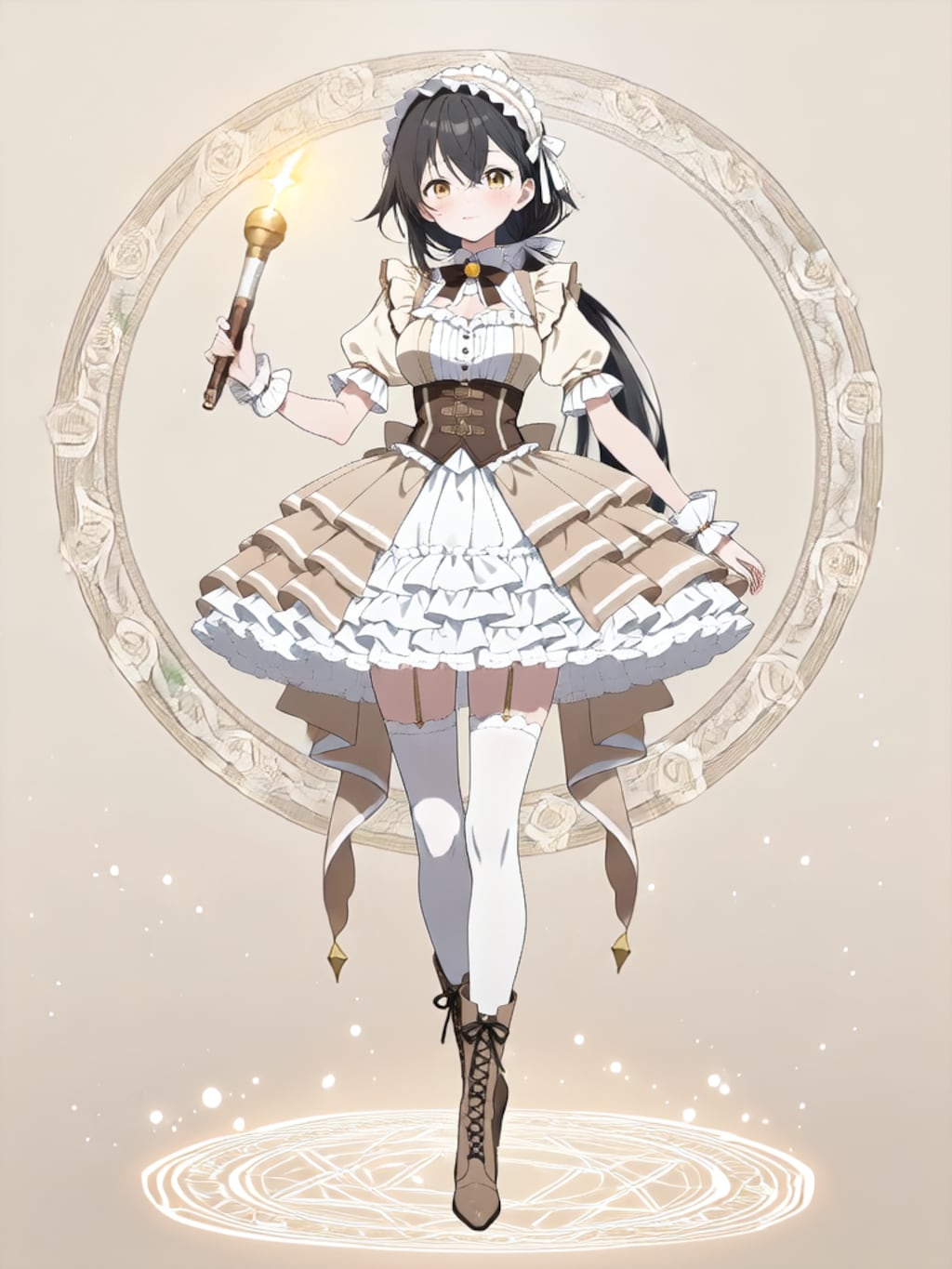 【お誕生日FA】変身、魔法少女 ミズキ【パラパライラスト】