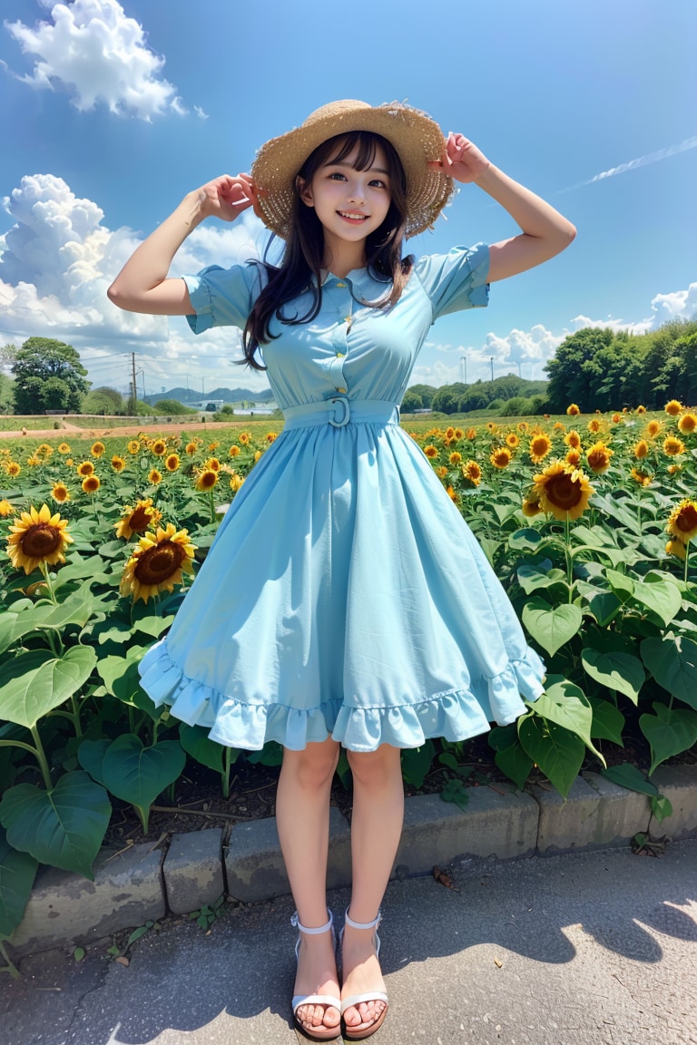 （40枚）JK香織@2024/09/27夏ワンピ④