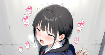 学校帰りに橋の下でヤッテル彼女