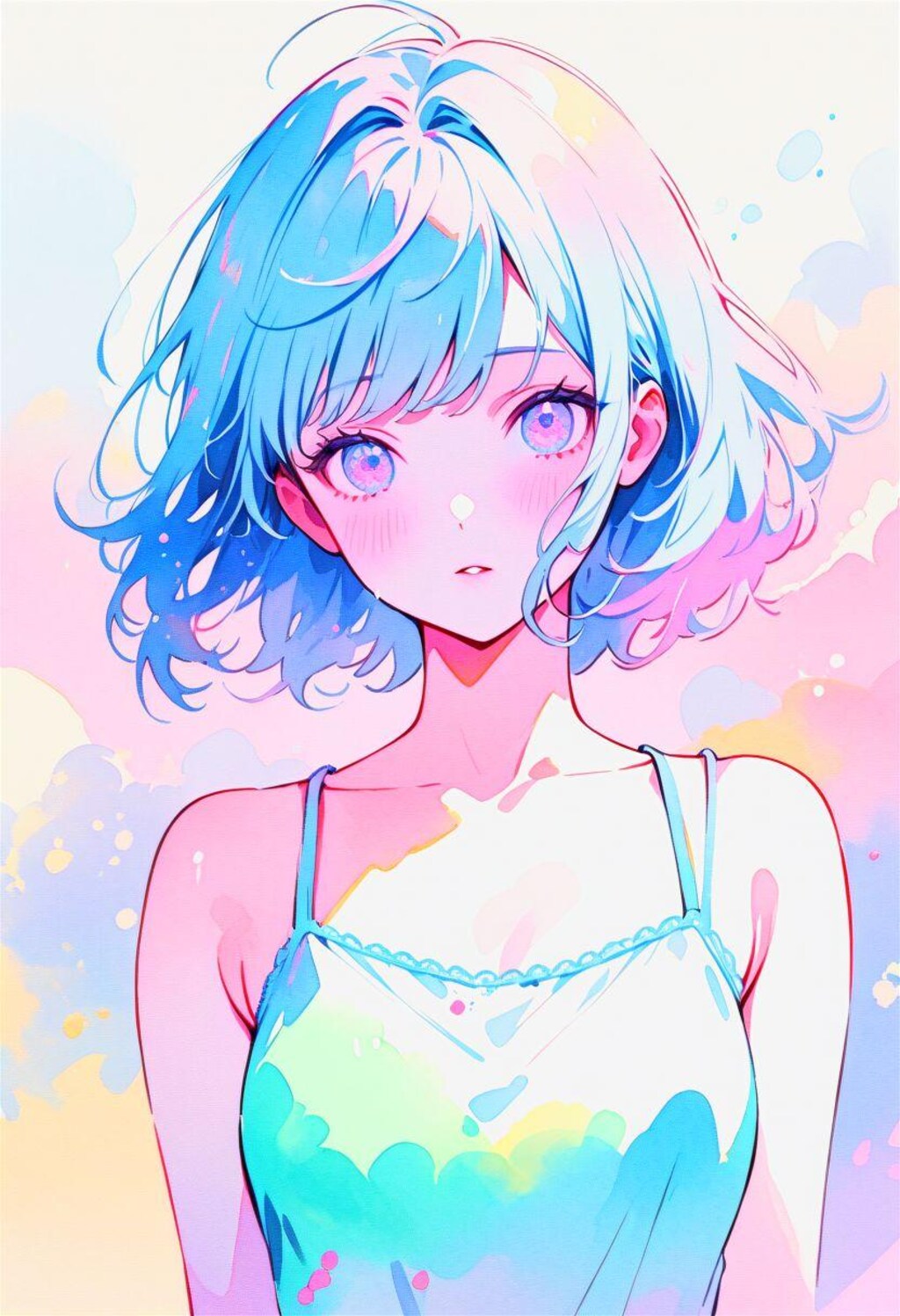 雨上がりのフラワーショップ、きみに届けるハッピーカラー 晴れ✨