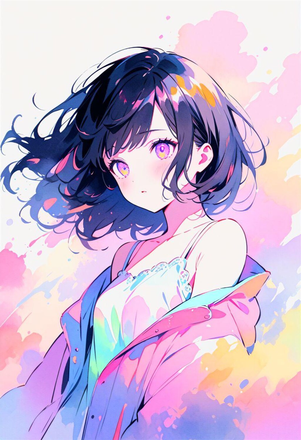 雨上がりのフラワーショップ、きみに届けるハッピーカラー 晴れ✨