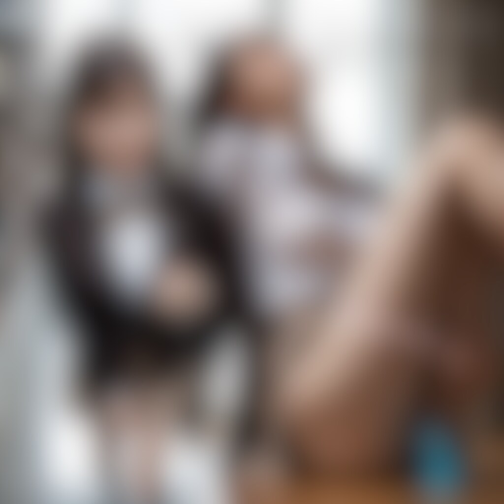 40枚）ミッション系♡ブラウン制服女子