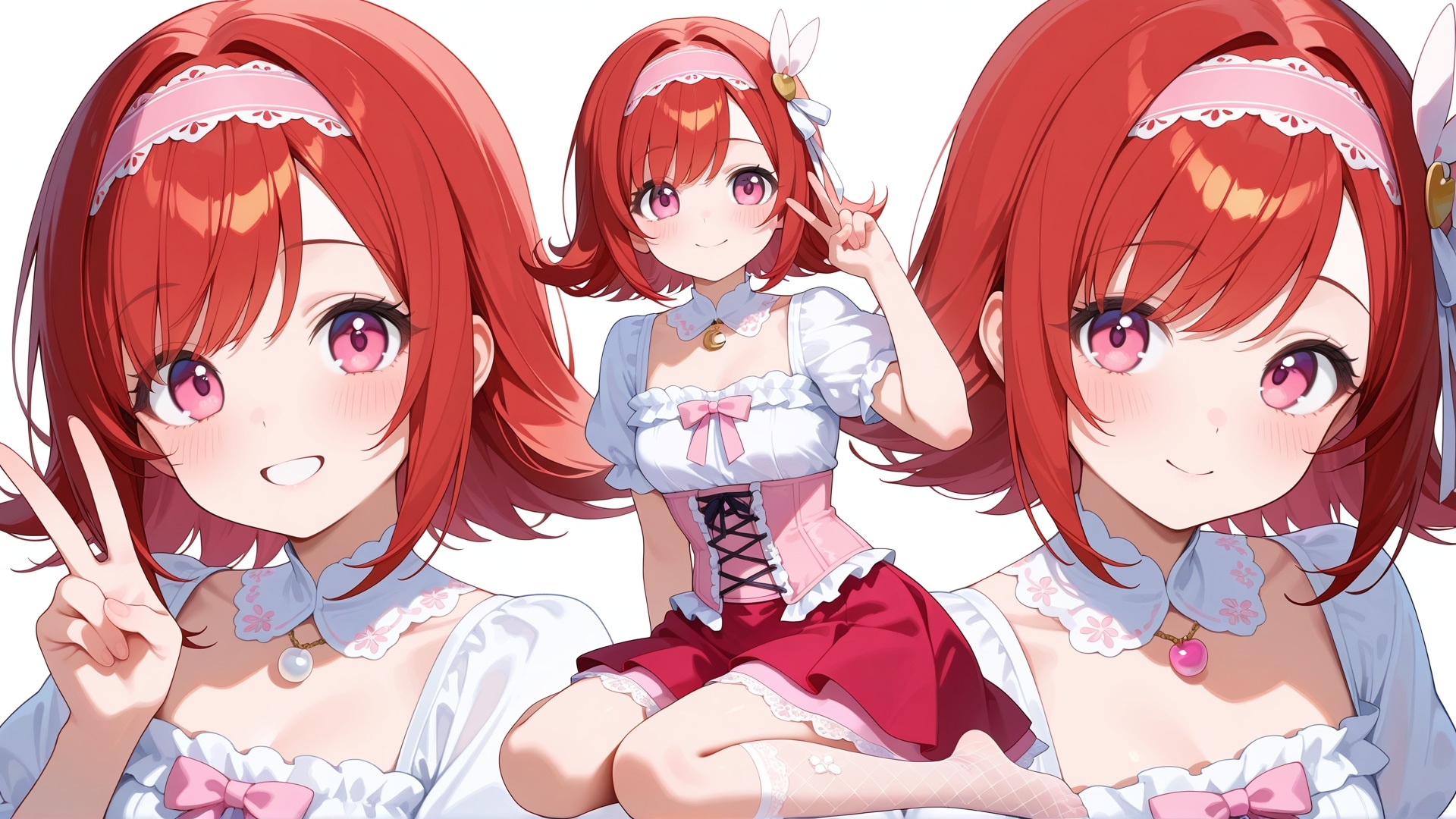 キャンディーアップルコーデ