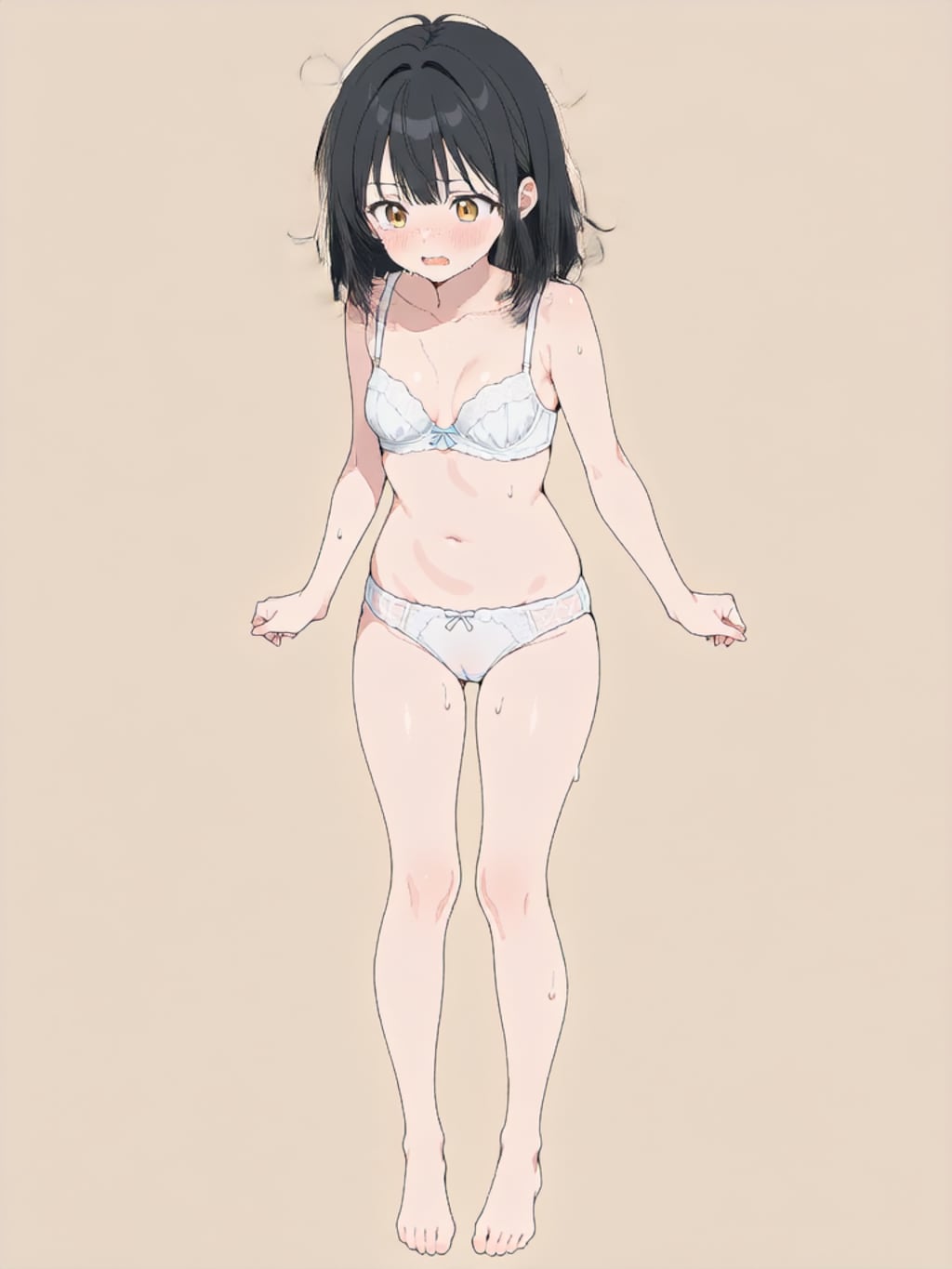 魔法少女 美湖ちゃん、変身解除！【R-15 パラパライラスト】