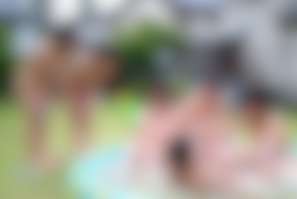 （限定）夏は庭でみんなでプール