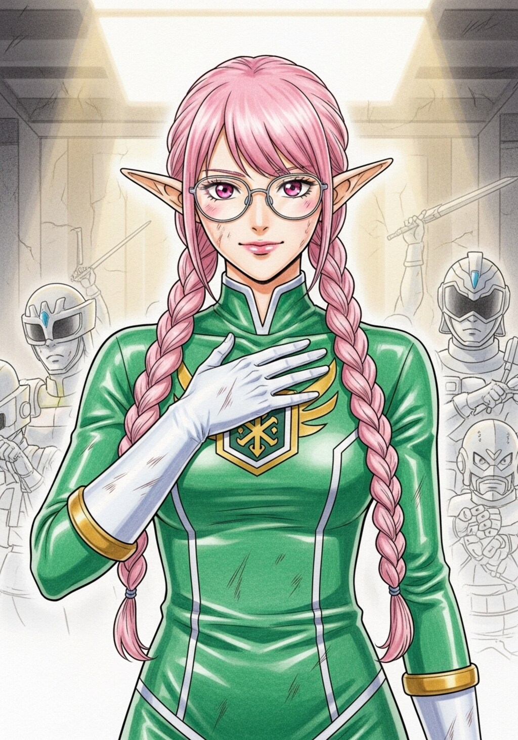 はじめまして　妖精戦士（フェアリーレンジャー）です