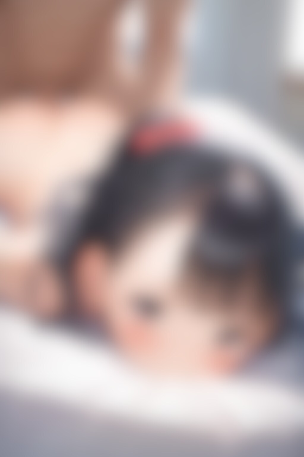 ぺったんこ〇リ〇リJ〇ちゃんたちに寝バック挿入（12枚）