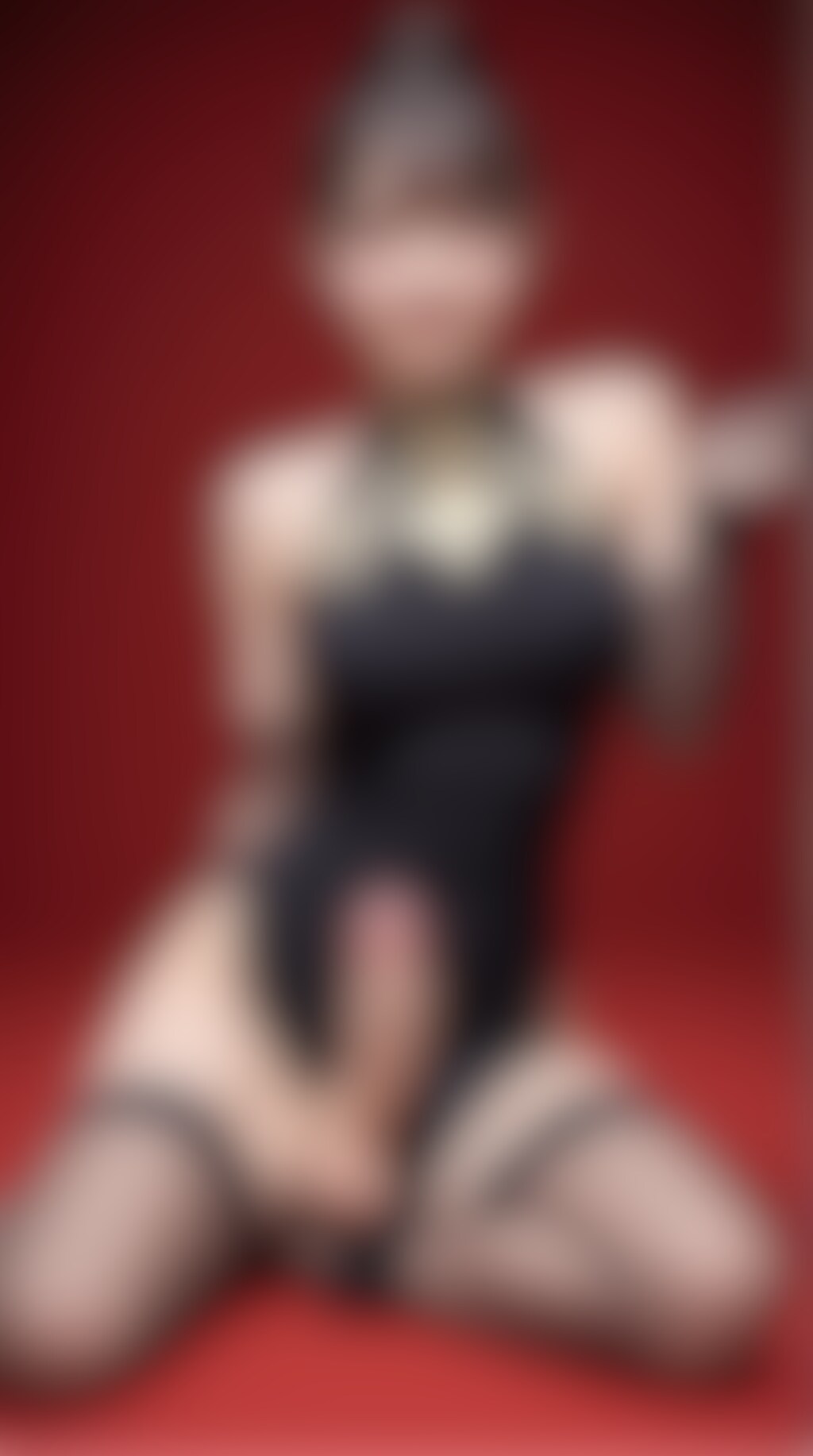 ふたなりチャイナドレスではみ出しまくり✨