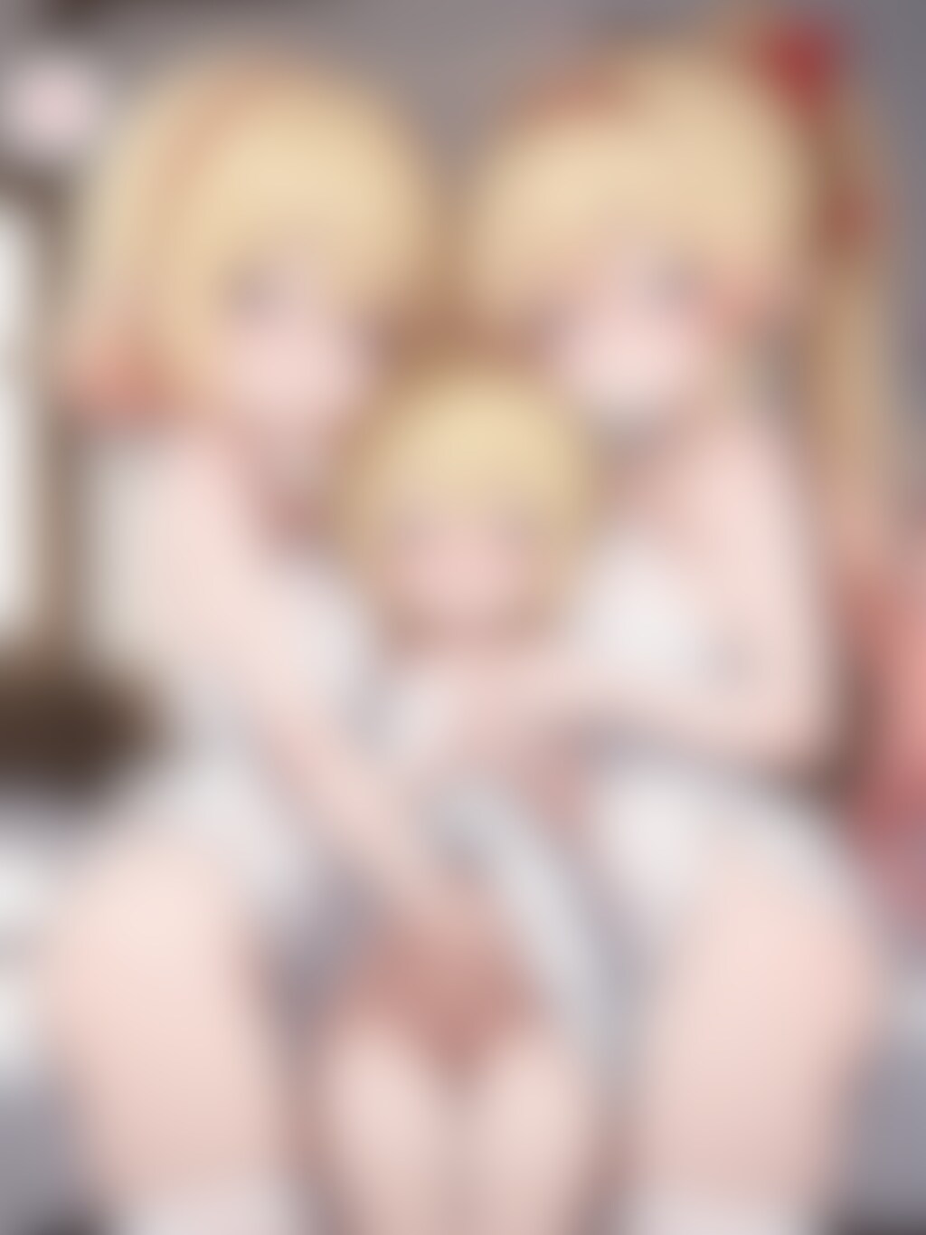 エルフちゃんたちとラブラブタイム