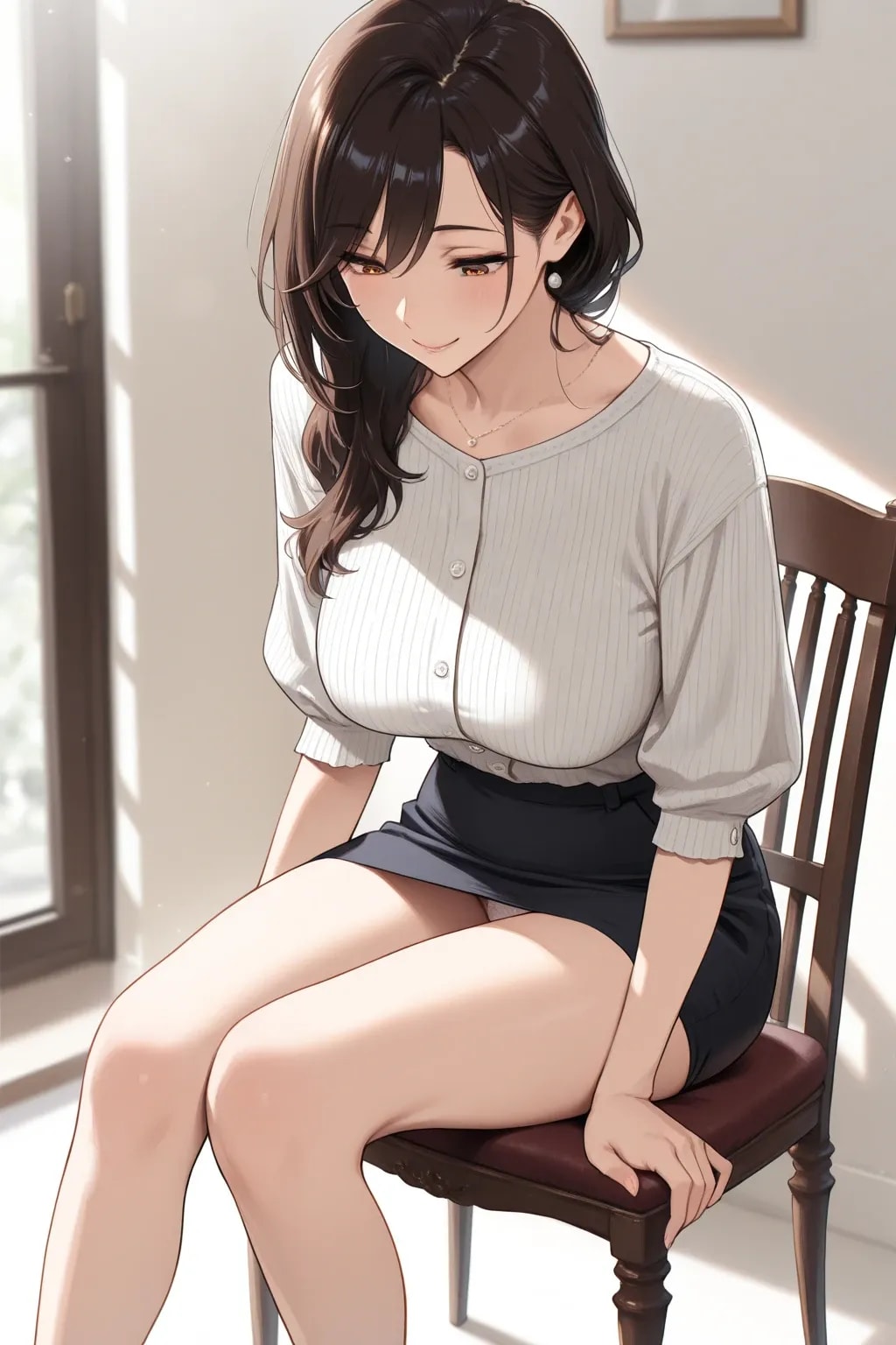 20枚:実験作、某GPTに自然でエロいパンチラのプロンプトを考えさせた結果がコレ