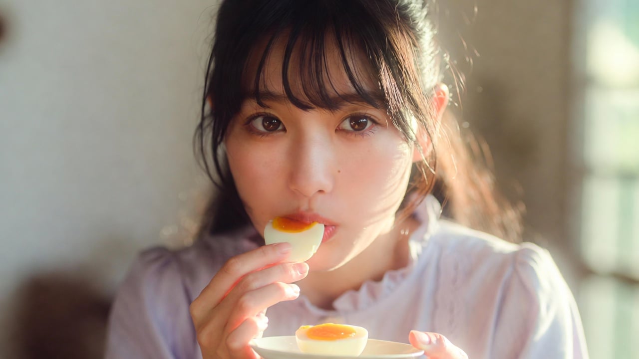 ゆでたまごと女の子