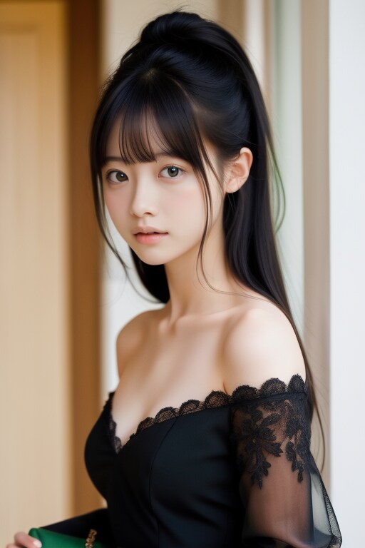 黒のファッション