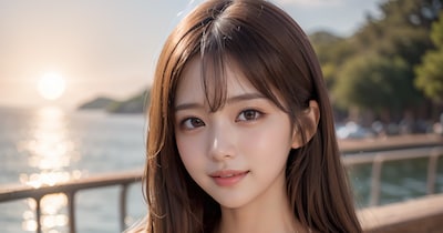 (24枚)香織@2024/07/18_夕日と水着④