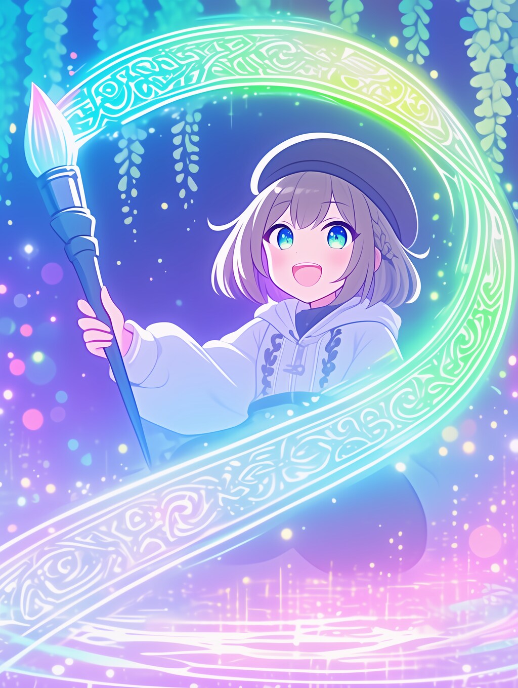 （未投稿分）カラフルペイントガール