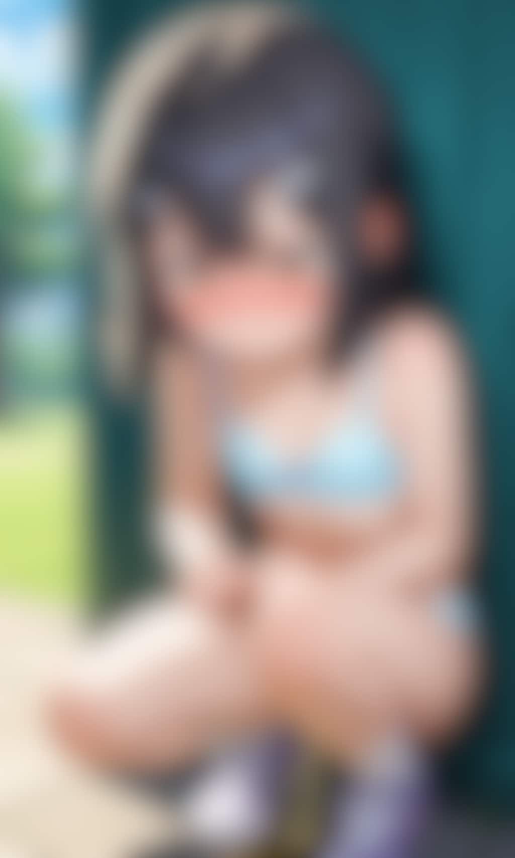 蔵出しおしっこお漏らしチャレンジ【美〇】（下着）その1