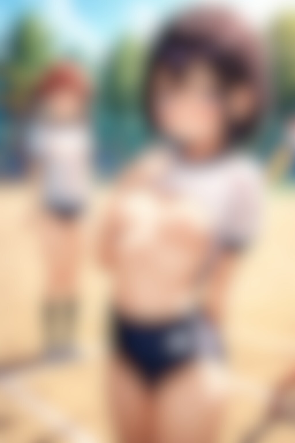 体操服少女におっぱいを見せてもらった(13)