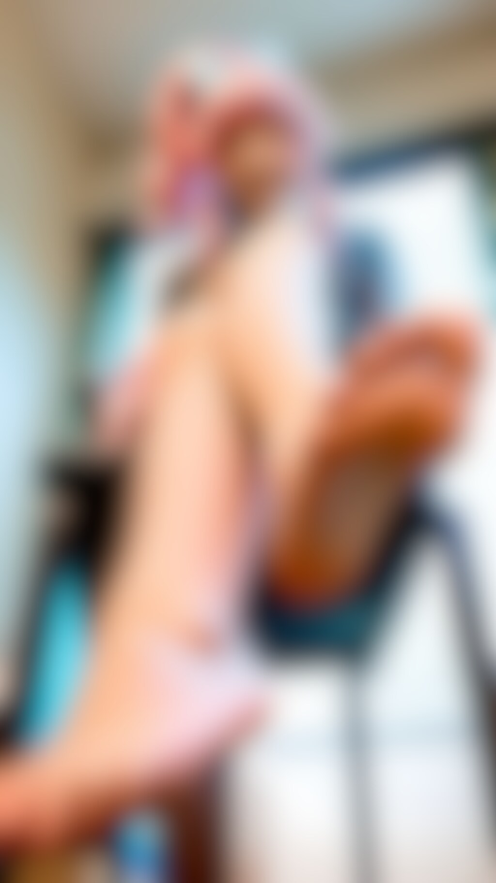 レイヤーさんの足の裏