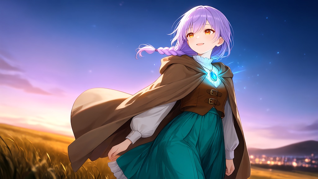 【AI音楽】残光の路（のこりびのみち） | 架空アニメ 『八音の欠片と蒼穹の結晶』 EDテーマ