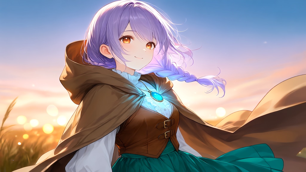 【AI音楽】残光の路（のこりびのみち） | 架空アニメ 『八音の欠片と蒼穹の結晶』 EDテーマ