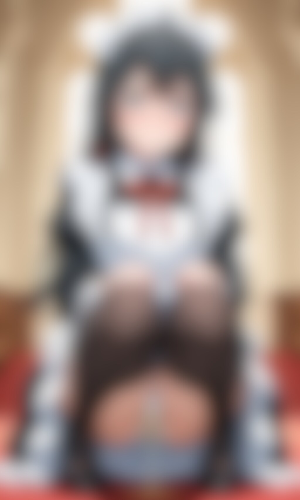 おしっこお漏らしチャレンジ【雪ノ〇雪乃】(メイド)