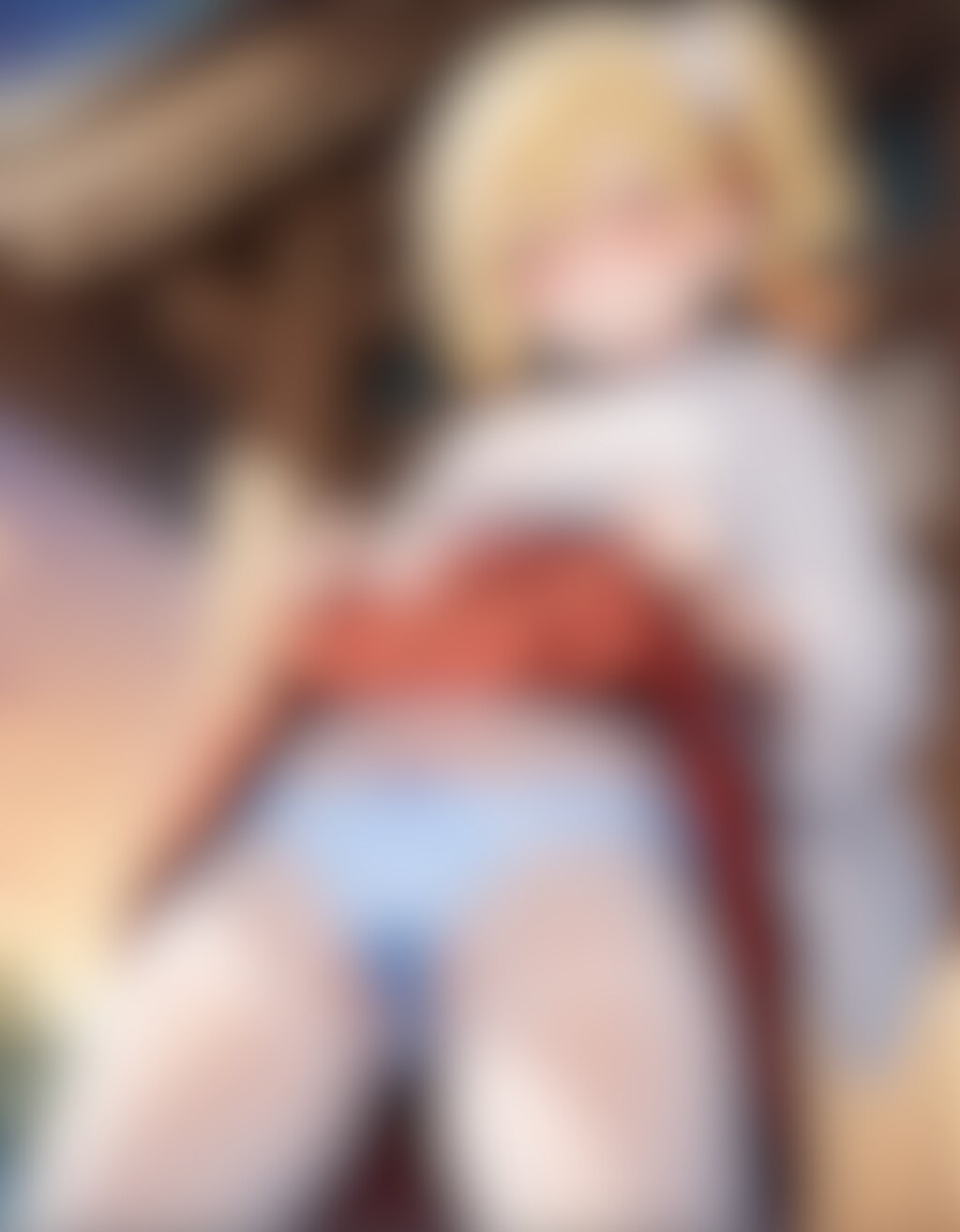 嫌な顔でパンツ見せてくる女の子～巫女編～