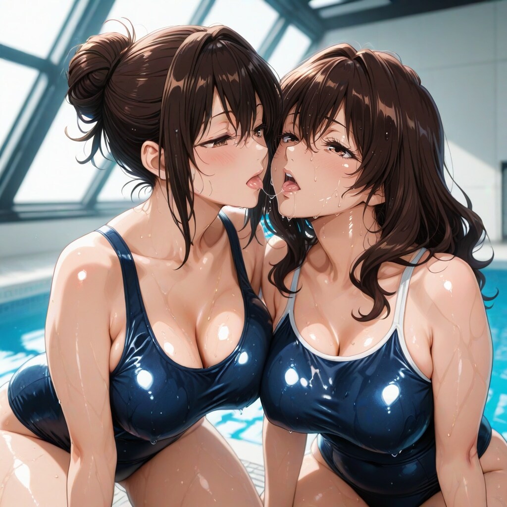 れーのプールの婦人達 S-594