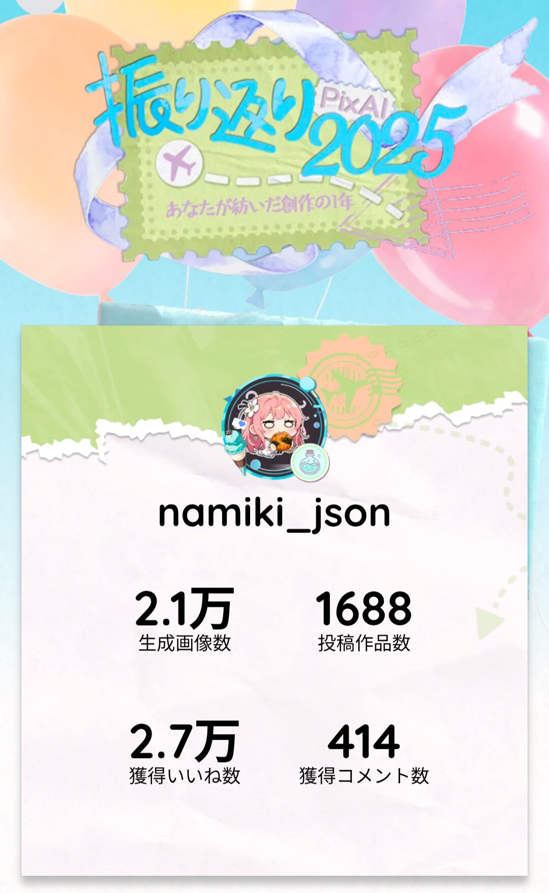 PixAI 2025年振り返り