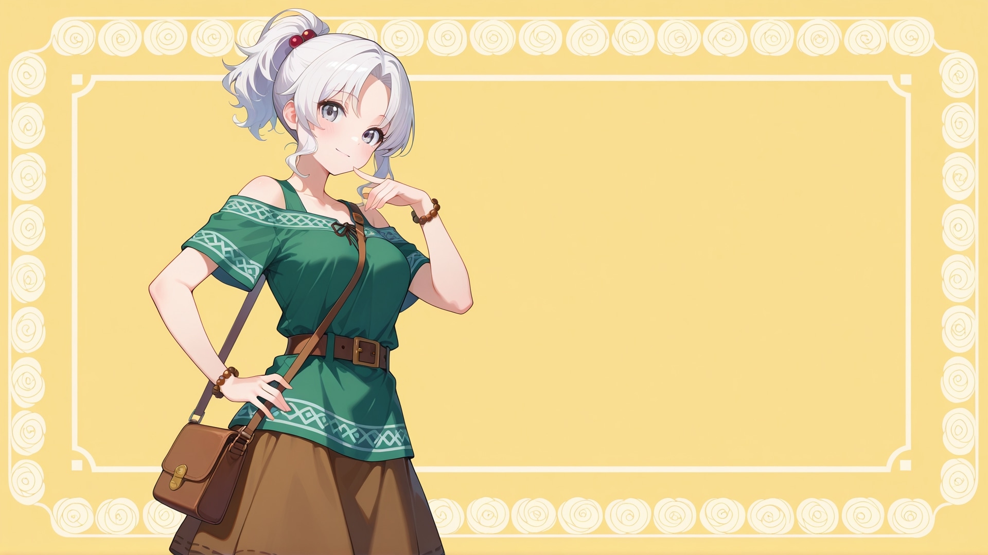 田舎風行商人コーデ