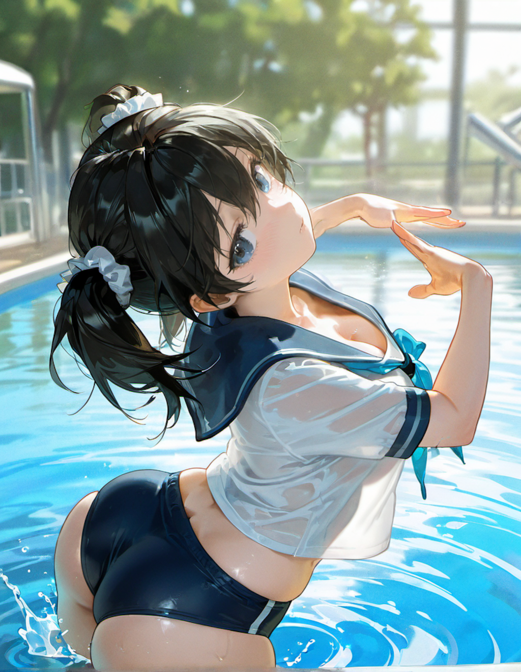 ブルセラでプール