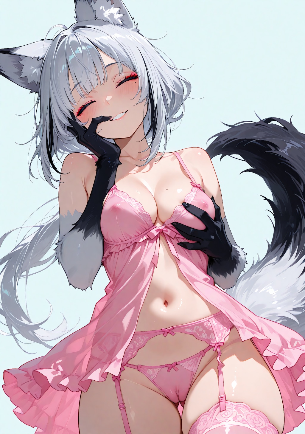 オープンな下着