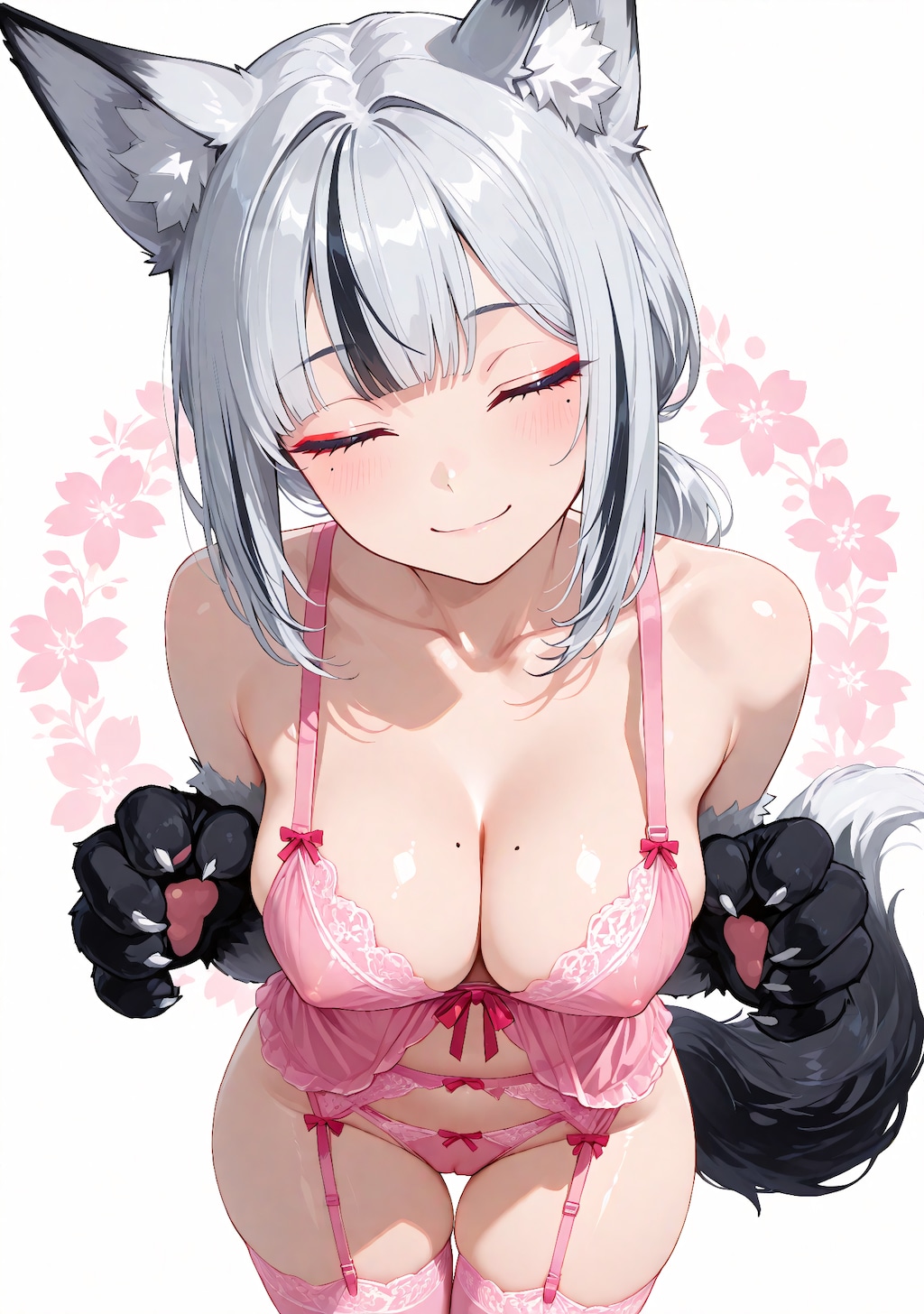 オープンな下着