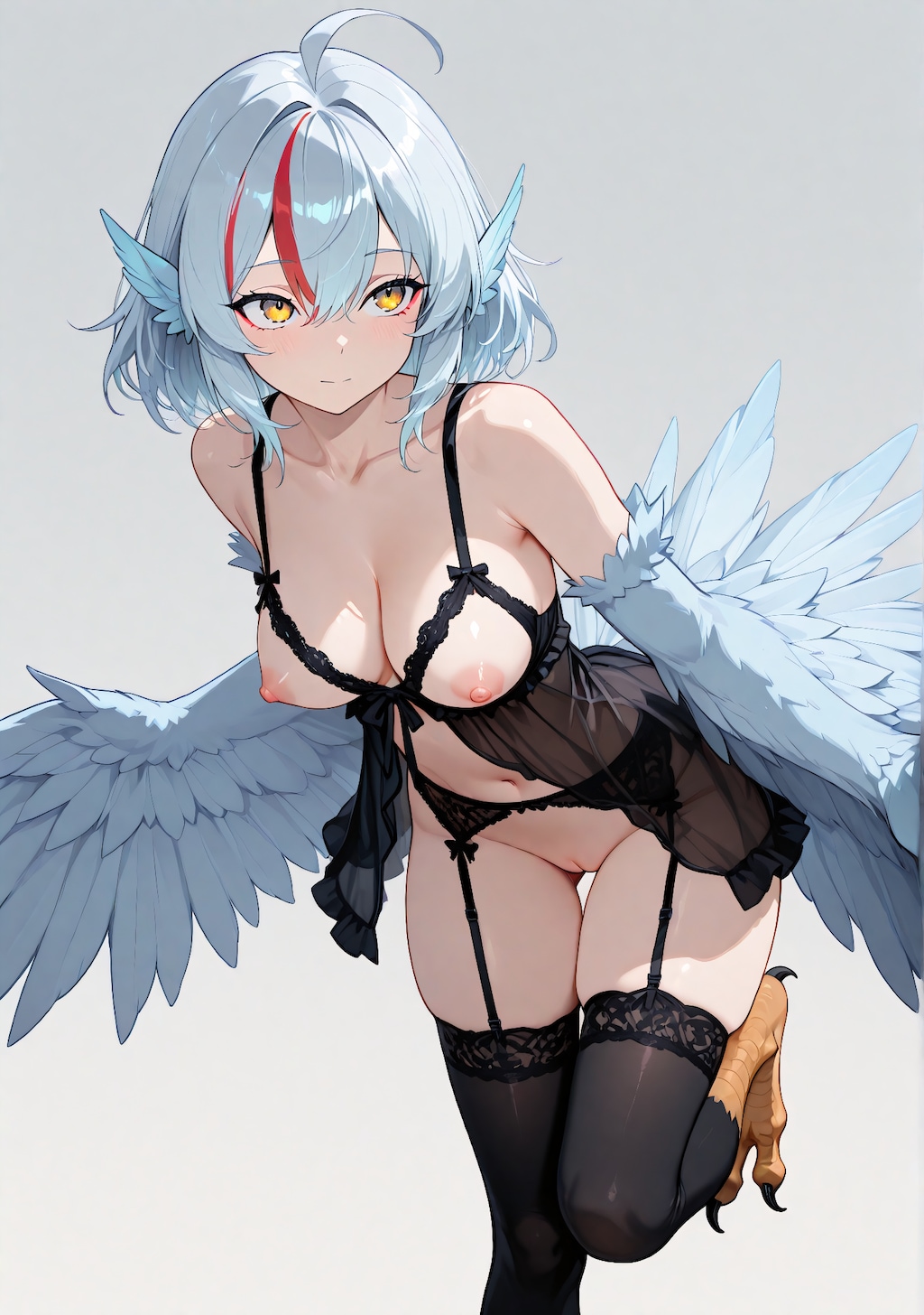 オープンな下着