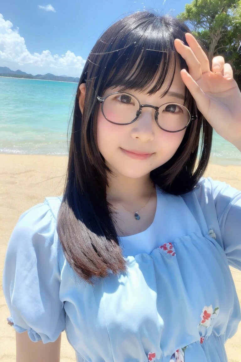 眼鏡っ子の夏服