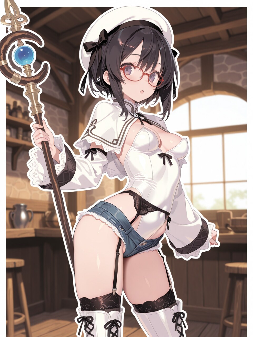 レオタードガーター