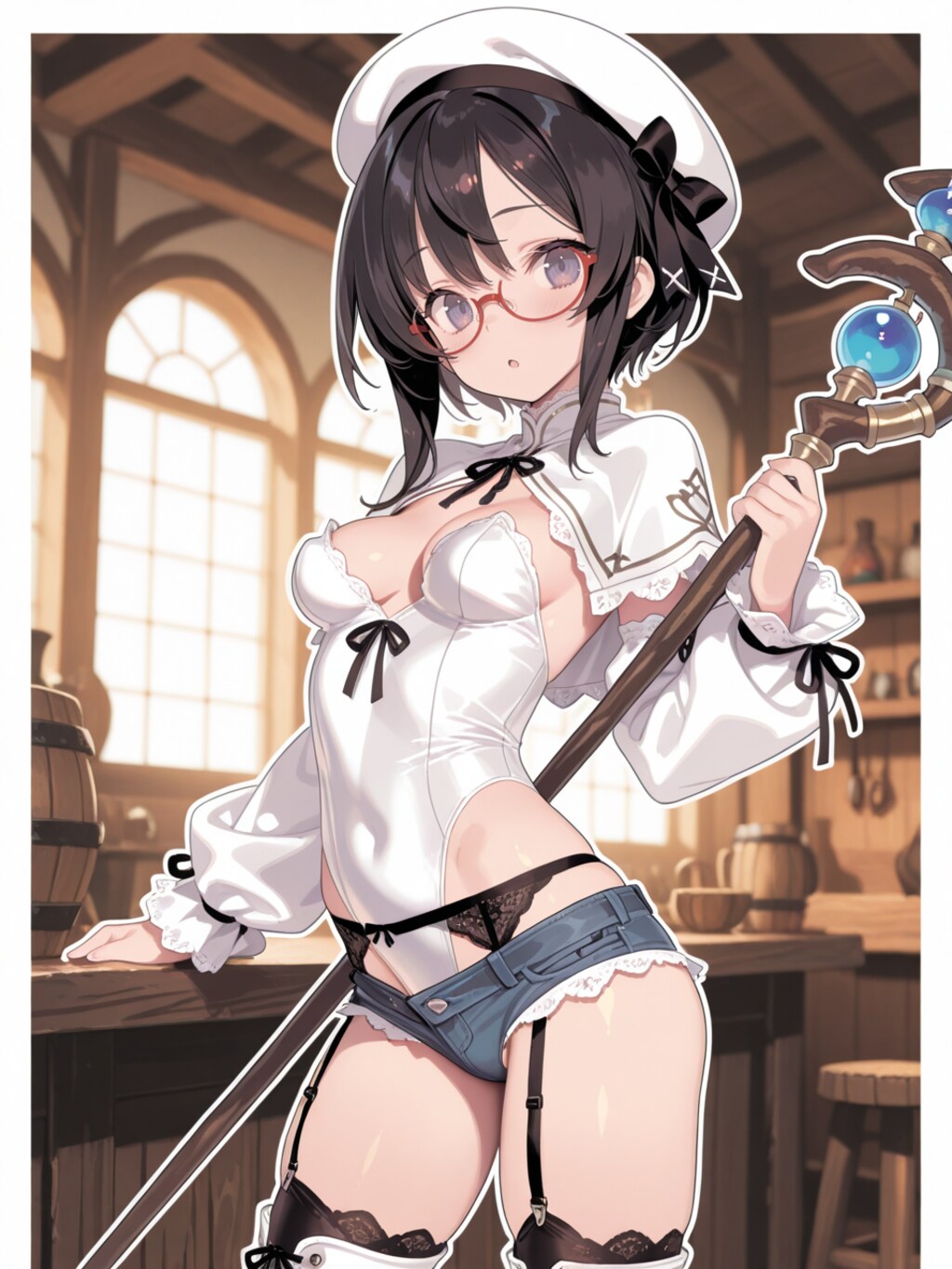 レオタードガーター