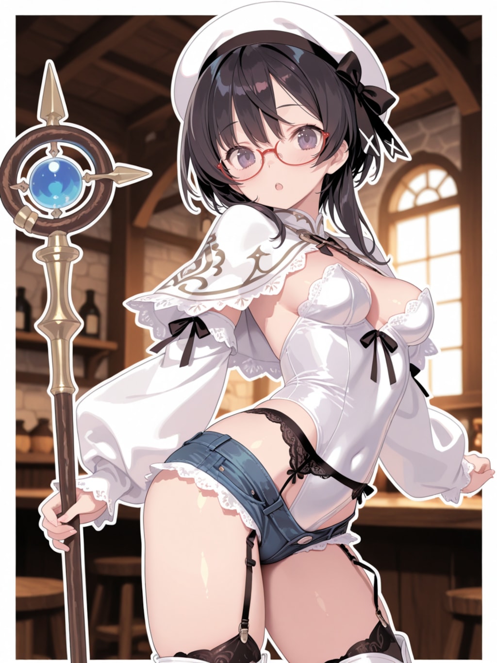 レオタードガーター