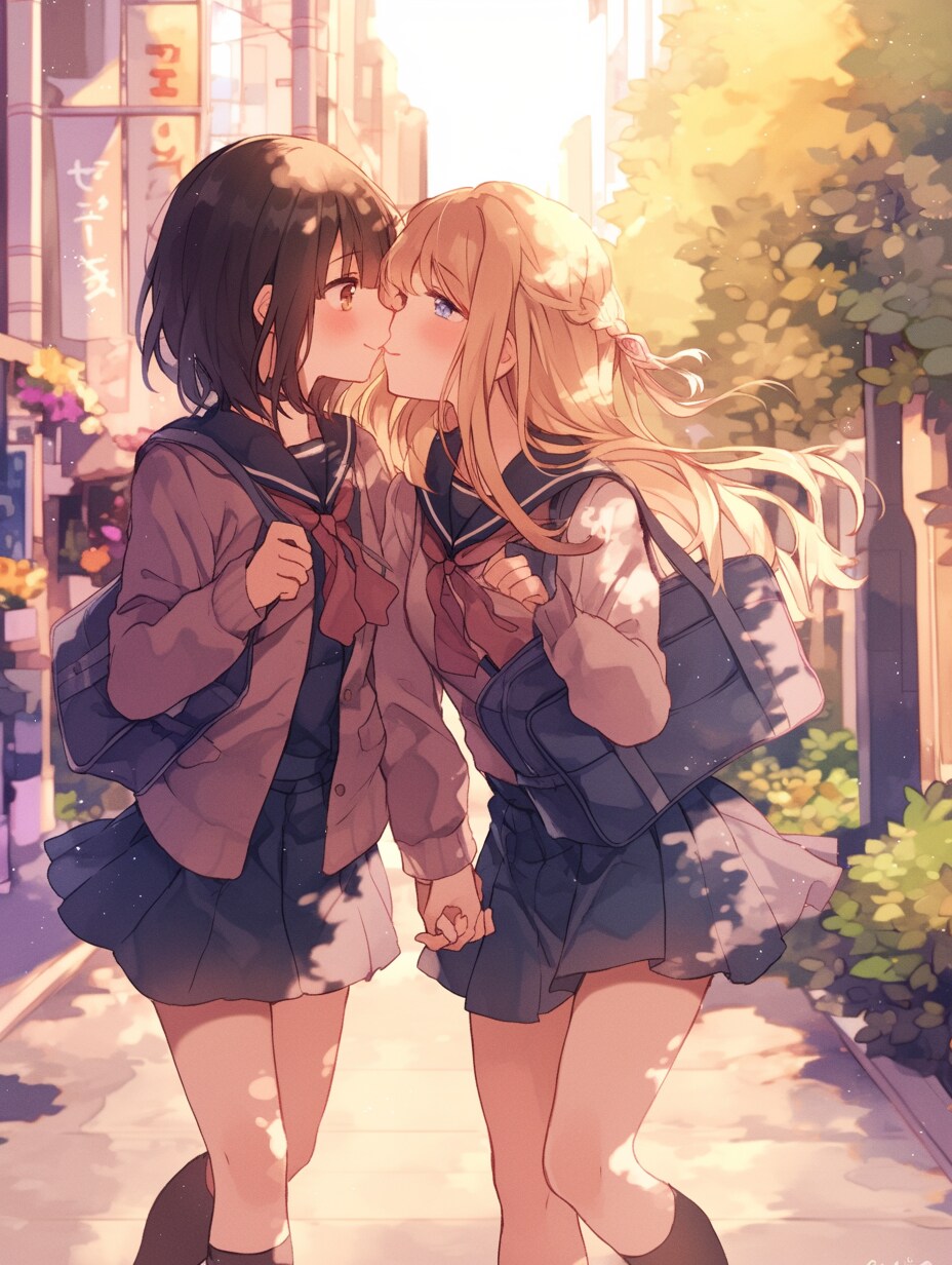 キスしたい二人のJK15～21